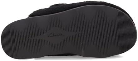 Clarks Women's Brynn Slide Clog, Black Textile, 8 Wide | Image 6