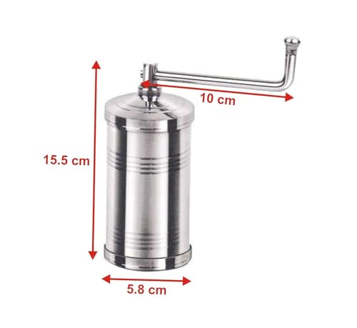 Image of Stainless Steel Kitchen Press Machine with 6 Interchangeable Blades - Manual Sev Sancha for Namkeen, Chakli & Snacks Making