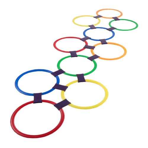 Playground Equipment Names (With Pictures) 2 Hey! Play! Hopscotch Ring Game-10 Multi-Colored Plastic Rings and 15 Connectors for Indoor or...