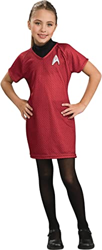 Rubies Unisex-Kinder Star Trek Into Darkness Deluxe Uhura Costume Dress Kostüm, einfarbig, Medium