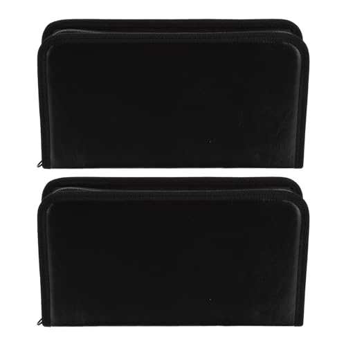 Bolsa de Almacenamiento de CD para Coche Solución al Desorden con Estuches de PU