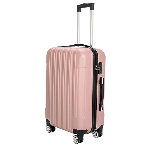 Luggage 3-in-1 with handles, spinner wheels, trolley suitcase
