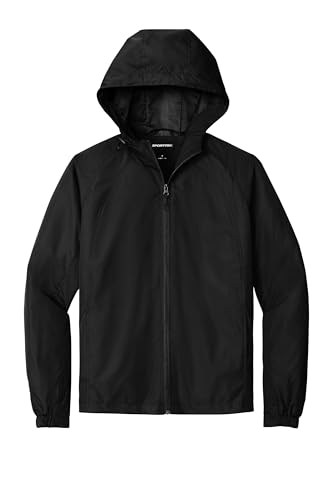 SPORT-TEK Men's Hooded Raglan Jacket