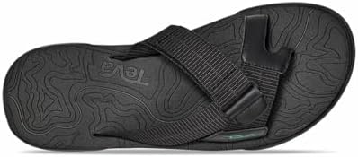 Teva Men's Revive 95 Slide Sandal, Black, 10 | Image 3