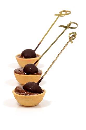 CROC‘IN - Süße Premium-Teigschälchen zum Bestücken - Tarteboden Für süße Stückchen - Handwerklich hergestellt - 24 Stück