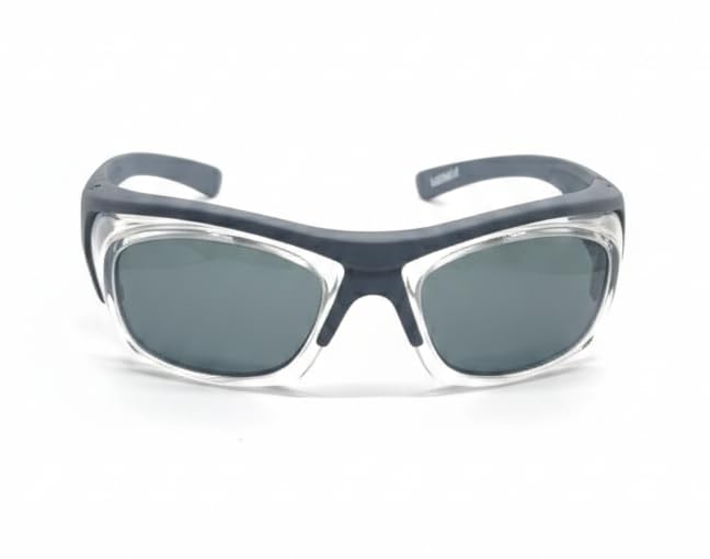 Image of THUNDERSTORM Safety Goggles Eye Protection Anti Pollution Eyewear For Multipurpose Riding Motorcycle Cycling Scratch Resistant UV Protected Glasses for Men & Women (Matte Grey with Smoke Lens)
