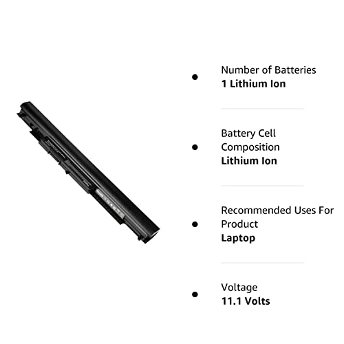 Replace Battery For Hp Spare 807956-001 807957-001 Hs04 Hs03 Notebook 14-An013Nr 15-Ay013Nr 15-Ba009Dx 15-Ay191Ms 15-Ac130Ds 15-Af131Dx 15-Af112Nr 15-Af093Ng 15-Af127Ca 15-Af087Nw 15-Af093Ng #TOP4