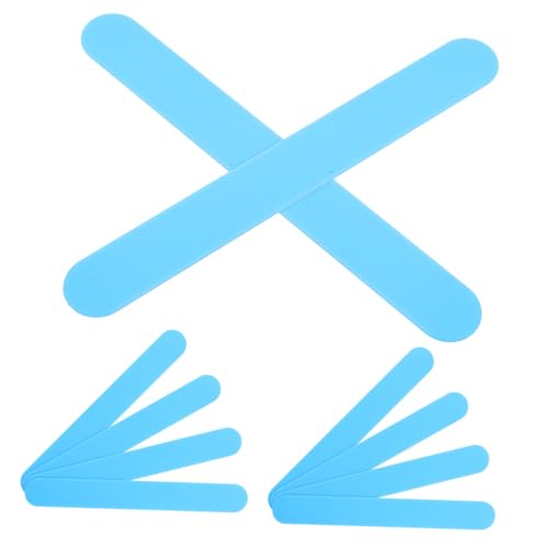 COLLBATH Medical Grade Plastic Tongue Depressors 10 Count Tongue Scraper Sticks Odorless Comfortable for Clinics Personal Use