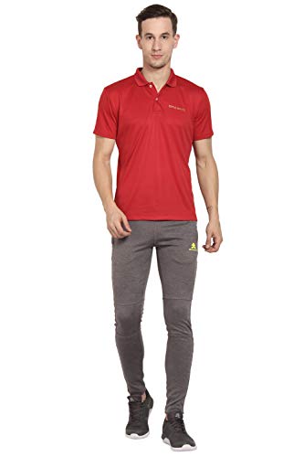 Image of OFF LIMITS Men CORE Polo Red Polo T Shirt