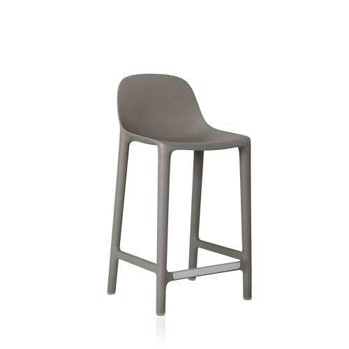 Emeco Broom 30 Barstool (Light Grey)