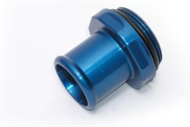 Meziere WN0031B Blue Water Neck Fitting for 1.25" Hose
