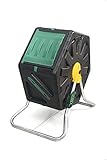 PALMAT - Heavy Duty 70L Trommelkomposter – Komposteimer, Gartenkomposter, Biomülleimer, Für Küchenabfälle und Kompost (18.5 Gallonen)