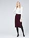 find. Falda de Botones para Mujer, Rojo (Wine), 46 (Talla del fabricante:...
