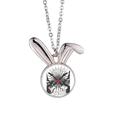 Collier lapin guitare Rock Passion aux finitions soignées et détails gravés
