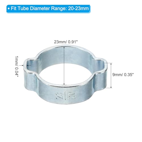 Collier de serrage à double oreille PATIKIL pour restaurer votre auto