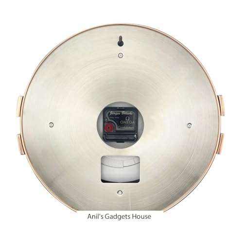 AGH - O Constellation Luxury mega Wall Clock with Date - Gold