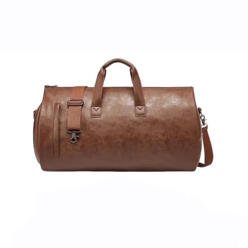 Sac de sport en cuir grand format avec compartiment chaussures - 2