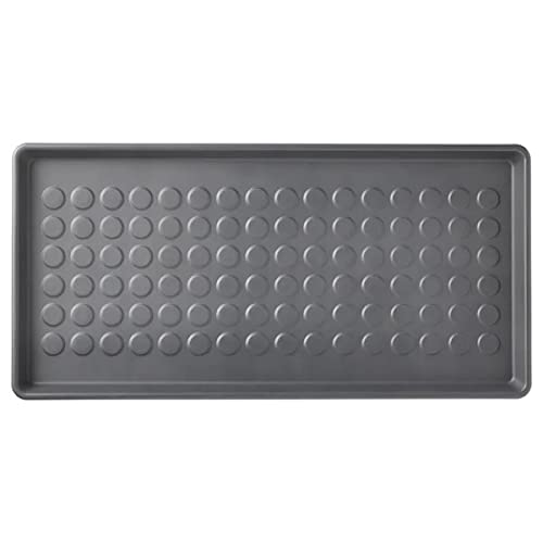 IKEA BAGGMUCK Shoe Mat, In/Outdoor/Grey 71x35 cm (2 ' 4 