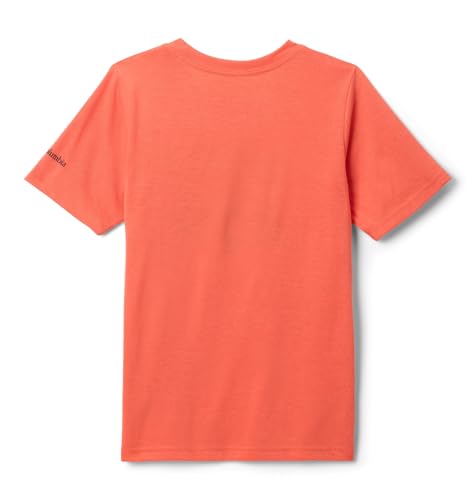 Columbia Youth La Poudre Pass Short Sleeve T-Shirt, Zing/Camp Life, X-Large2