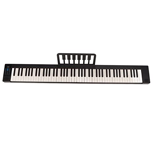 Bewinner Clavier de Piano Pliant 88 Touches, Piano Numérique à Clavier électrique avec Alimentation et étui de Transport… - Les Beatles, Paul McCartney, John Lennon, RIngo Starr, George Harrison Bewinner Clavier de Piano Pliant 88 Touches, Piano Numérique à Clavier électrique avec Alimentation et étui de Transport…
