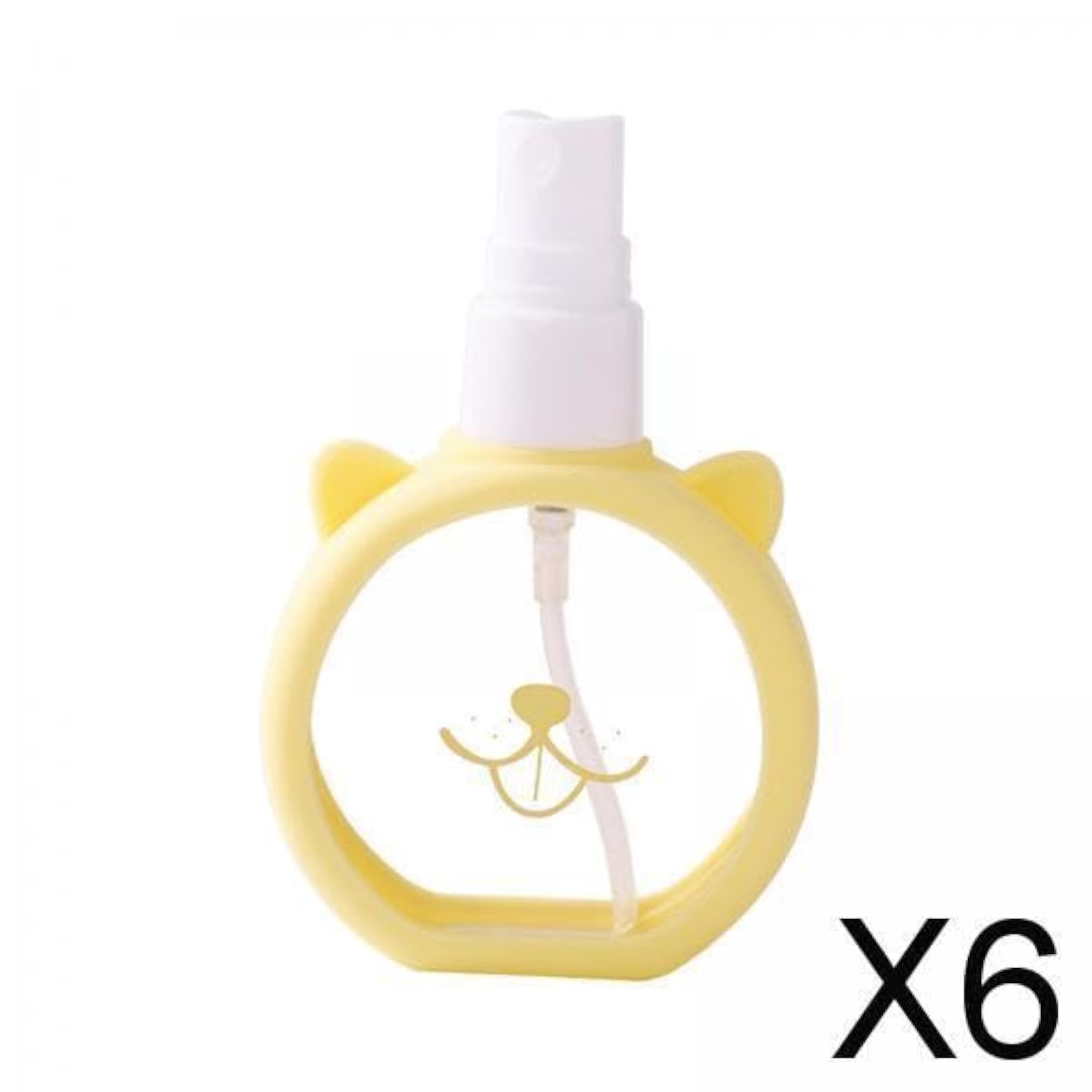 6x Mini Spray Bottle 55ml, Durable for Cleaning