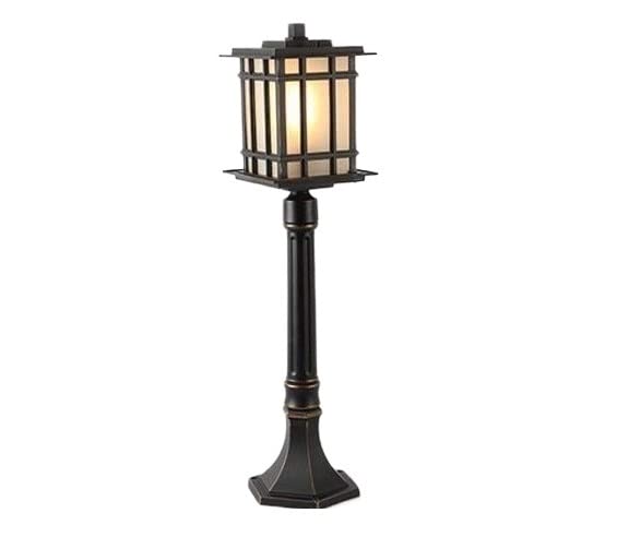 Lampes de pelouse en aluminium 0,8 mètre pour éclairage extérieur de villa