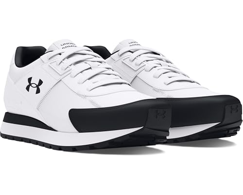 Under Armour - Mens Essential Runner Shoes, Color White (104), Size: 9.5 D(M) US3