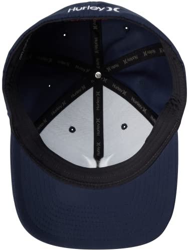 Hurley Men's H20 Dri One & Only Flexfit Baseball Cap, Size Small-Medium, Obsidian #TOP5