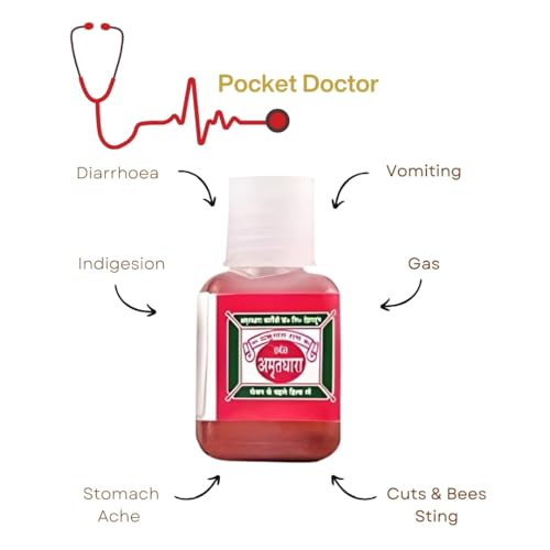 Image of Amritdhara Ayurvedic Drops for All Health Problems, Pocket Doctor - Pack of 2 x 12-ML Each