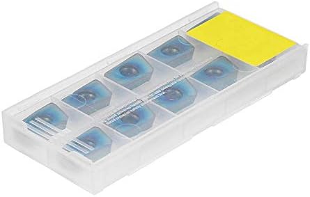 Lathe Tools 10pcs Blue Nano HRC52 APMT1604PDER NB7010 25R0.8 Carbide Inserts for Milling Cutter CNC Tool