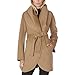 T Tahari womens Double Face Wool Blend Wrap Coat With Oversized Collar Jacket, Camel, Large US