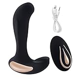 Prostate Massager Men Toy Rechargeable Anal Butt Plug for Men Beginner Prostate Vibrator Sex Ring...