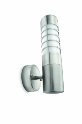 Preisvergleich Produktbild Philips Promotion ES-Wandaussenlechte Firefly 1-flammig 15 W, Edelstahl 017874716