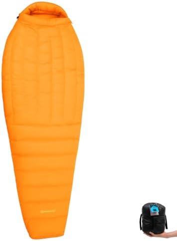 Amazon.co.jp: MOUNTAIN PASSシュラフ マミー型高級ダウン850FP羽毛 