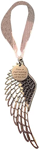 Easter Christmas Ornaments Angel Wings, Memorial Ornaments For Loss Of Loved One Personalize, A Piece Of My Heart Is In Heaven Memorial Ornament Angel (A-Dad) #TOP1