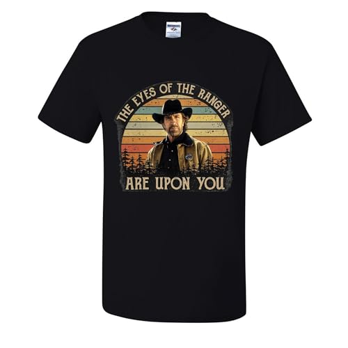 Chuck Norris Rest in Peace RIP 1940-2026 Memorial Angel Wings T-Shirts, Black, Small
