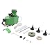 1100W Electric Glass Edge Grinding Machine, Portable Edge Polisher for Glass/Stone/Ceramics (3-20mm), 8000r/min with Multi-Shape Wheels, Beveling & Polishing (Green)