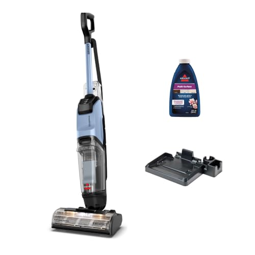 BISSELL CrossWave EdgeFind 4136K Wet & Dry with ZeroGap Edge Cleaning FurFinder Headlights Tangle-Free Brush Roll & Self-Cleaning Cycle | 2-Year BISSELL Warranty