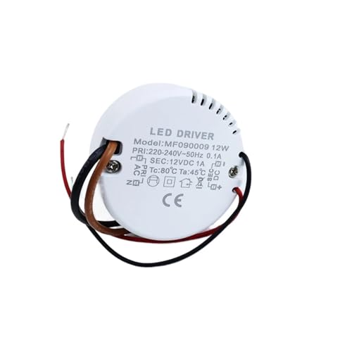 Transformateur LED 12W 220V à 12V DC pour ampoules MR16