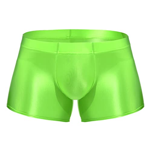 Men's Underwear Ice Silk Boxer Breathable Seamless Transparent Briefs Smooth Underpants