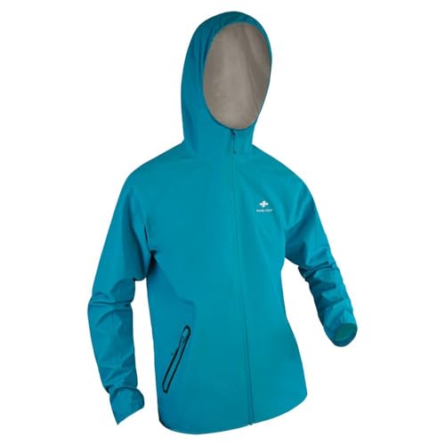 Veste running homme imperméable Explore MP+ RaidLight veste de trail turquoise