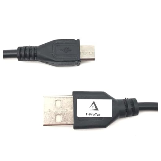 THT Protek USB-kabel kompatibel med EC Technology 2 nd Gen Deluxe 22400 mAh 3 USB utgång externt batteri