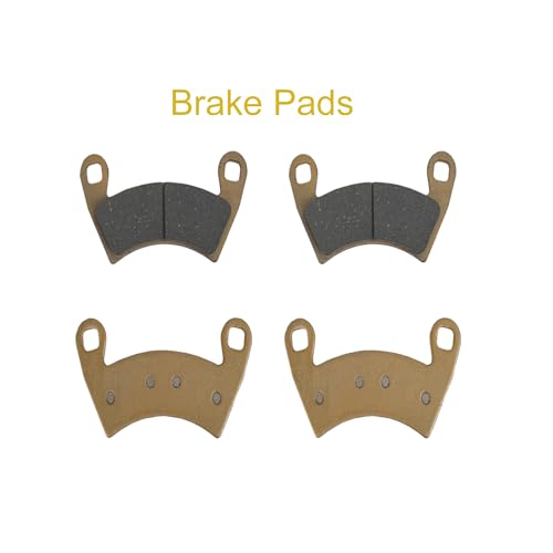 Image of Front Left Right Brake Caliper Set with Pads Compatible with Polaris Ranger 4X4 500 EFI 570 4X4 700 800 900 1000 HST RZR 4 800 900 1000 XP S4 XP GENERAL 1000 without Mounting Bracket 1911283