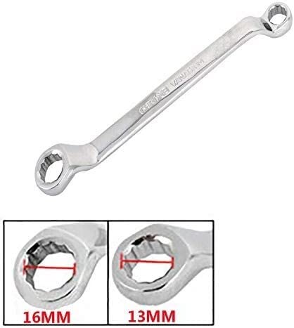 Klucz płaski, zestaw kluczy z grzechotką, klucz oczkowy, klucz oczkowy z przesunięciem 1 szt. 5,5-32 mm klucz dwustronny metryczny klucz oczkowy Torx do użytku profesjonalnego i majsterkowania (16 x 1