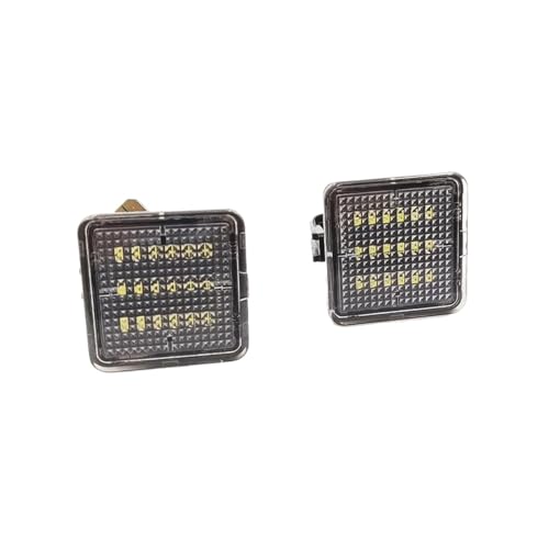 Luces de matrícula traseras para Toyota Tacoma y Tundra 2014-2019 bombillas de coche 2 piezas