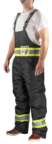 Image of TINGLEY Cold Gear Men's Overalls Outerwear with Adjustable Suspender Straps, Water Repellent, O28223C /Type O or O28243
