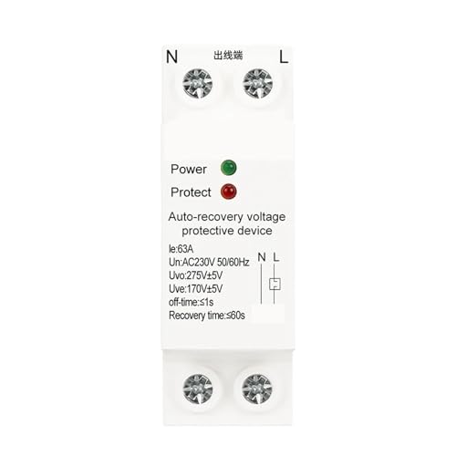 Protection contre les surtensions 230V 1P+N pour préserver l'électroménager de la maison