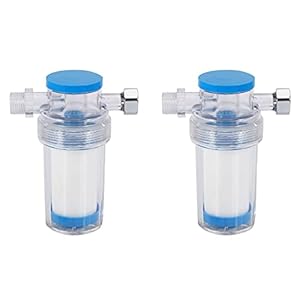 Trjgtas 2X Huishouden tot Onzuiverheid Roest Sediment Wasmachine Boiler Douche Water Filter Front Tap Waterzuiveraar