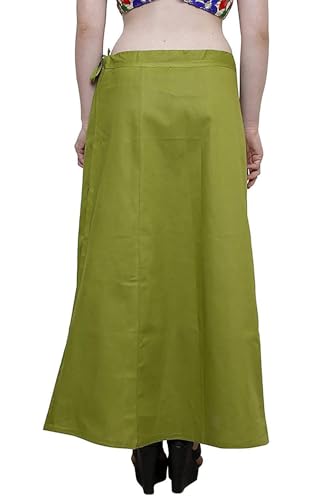 Image of CITIX Pure Cotton Petticoat for Woman Saree | Adujastable Drawstring Waist