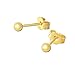 Produktbild NKlaus Paar 2,50mm Kugel Ohrstecker 9 Karat 375 Gold gelbgold Damen Stecker Ohrringen 9051